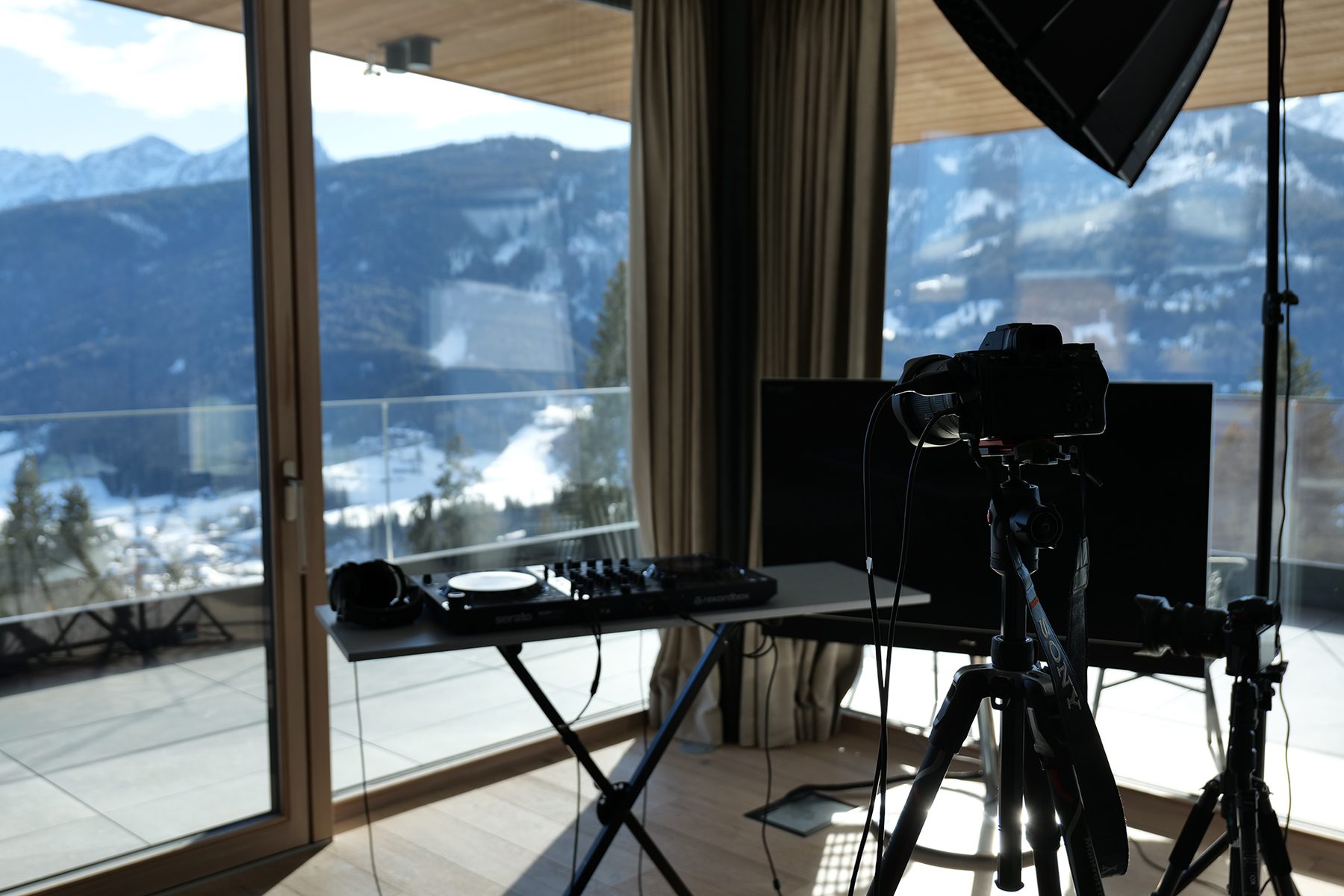 Mobile Setup Alpen